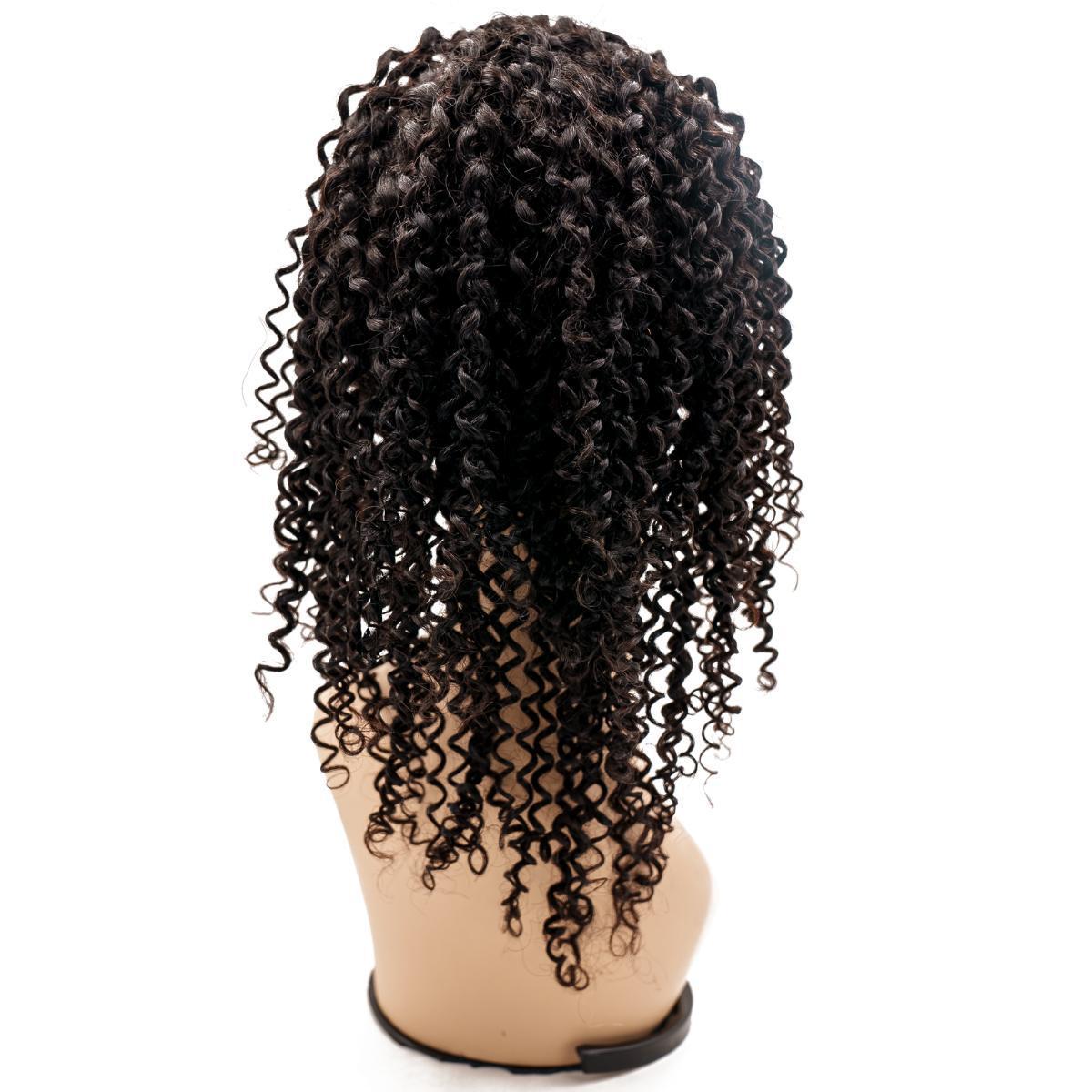 Curly Fine Mono Base Medical Wig